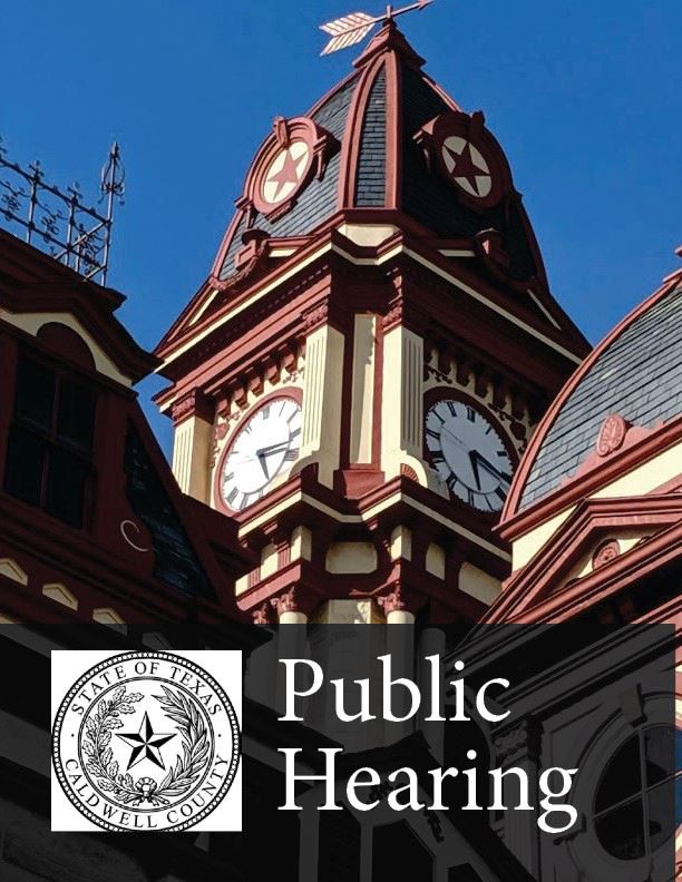 Caldwell County Public Hearing