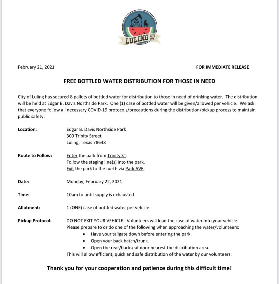 water distribution 2.21.21