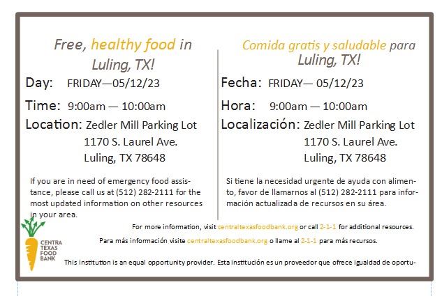 Central Texas Food Bank 5.12.23